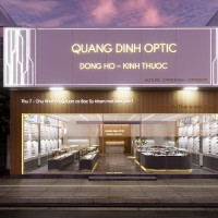 Thiết Kế Tiệm Kính Mắt Quang Định Optic – Không Gian Hiện Đại, Sang Trọng  